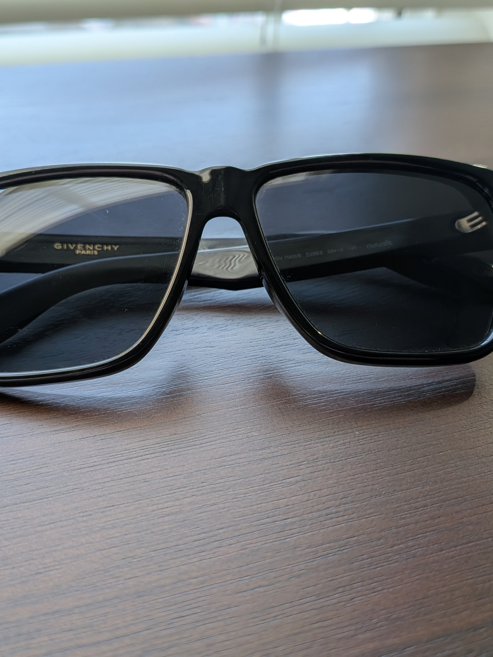 Givenchy Black Square Sunglasses